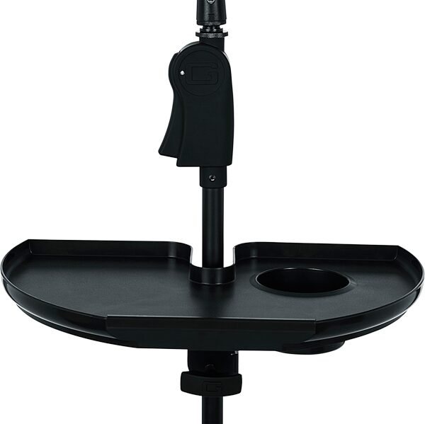 open zoom image for Gator GFW-MICACCTRAYXL XL Mic Stand Accessory Tray, New, Detail Side