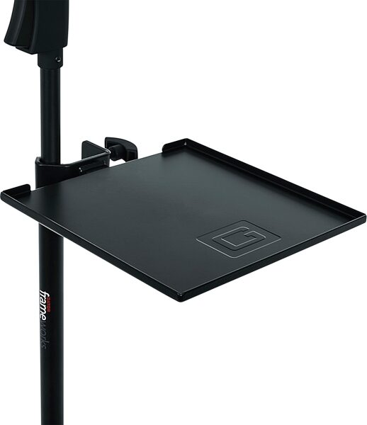 open zoom image for Gator GFW-SHELF0909 Frameworks Microphone Accessory Shelf, New, Detail Side