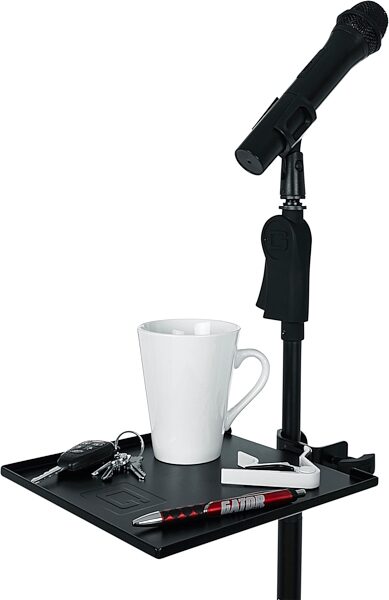 open zoom image for Gator GFW-SHELF0909 Frameworks Microphone Accessory Shelf, New, Detail Side