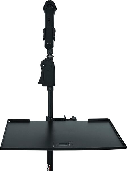 open zoom image for Gator GFW-SHELF1511 Frameworks Microphone Accessory Shelf, New, Detail Side