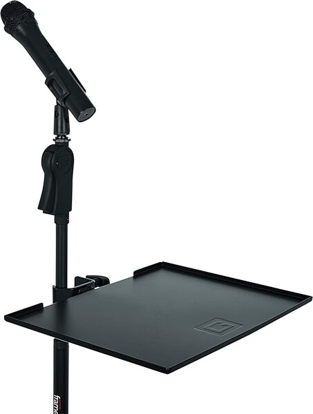 open zoom image for Gator GFW-SHELF1511 Frameworks Microphone Accessory Shelf, New, Detail Side