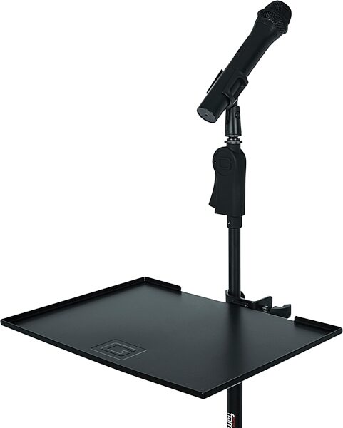 open zoom image for Gator GFW-SHELF1511 Frameworks Microphone Accessory Shelf, New, Detail Side