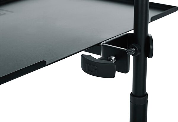 open zoom image for Gator GFW-SHELF1511 Frameworks Microphone Accessory Shelf, New, Detail Side
