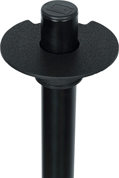 open zoom image for Gator GFW-QUADSCRIM Quad 360 Stand Scrim, White, Action Position Side