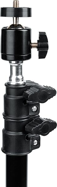 open zoom image for Gator Frameworks Ring Light Tripod with Phone Clamp, New, Action Position Back