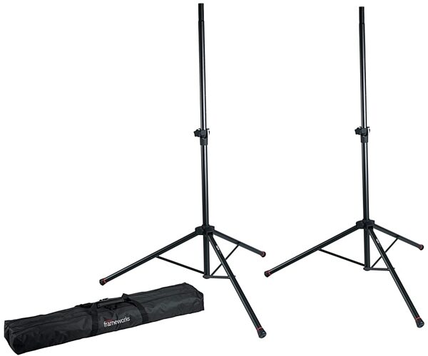 open zoom image for Gator GFW-SPK-2000SET Speaker Stands Pair (with Bag), Pair, Main