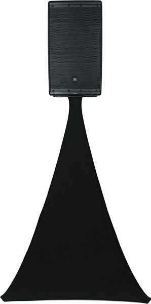 open zoom image for Gator GFW-TRIPODSCRIM Tripod 360 Stand Scrim, Black, Action Position Front