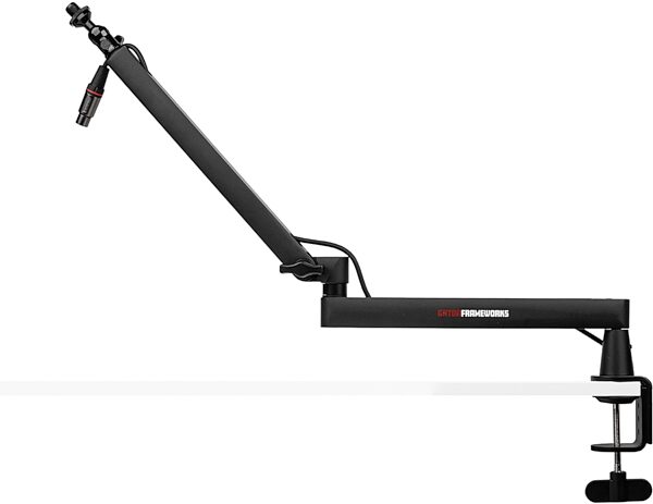 open zoom image for Gator GFWMICBCBM2500 Frameworks Low-Profile Broadcast Microphone Boom Arm, New, Action Position Back