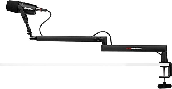 open zoom image for Gator GFWMICBCBM2500 Frameworks Low-Profile Broadcast Microphone Boom Arm, New, Action Position Back