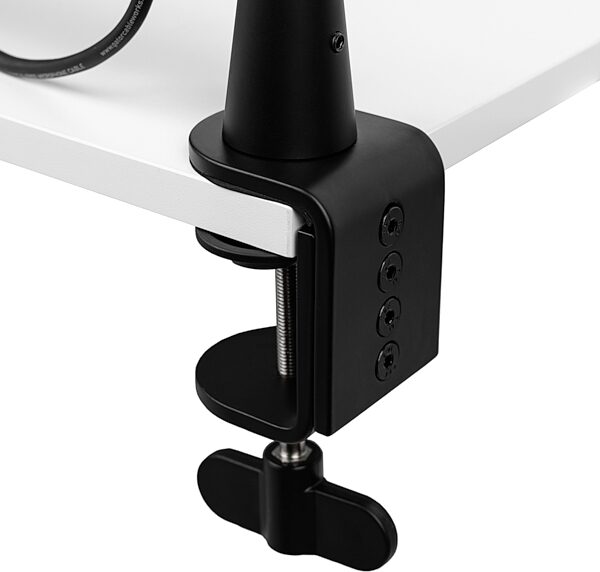 open zoom image for Gator GFWMICBCBM2500 Frameworks Low-Profile Broadcast Microphone Boom Arm, New, Action Position Back