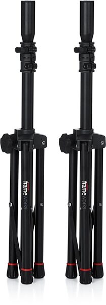open zoom image for Gator GFWSPK0250SET Frameworks Mini Speaker Stands, New, Action Position Side