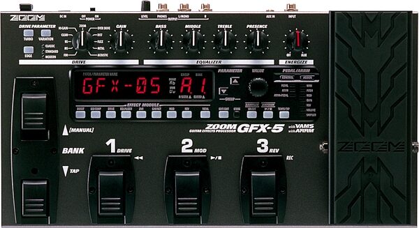 open zoom image for Zoom GFX5 Guitar Multi-Effects Pedal, Main