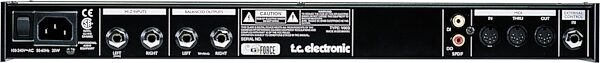 open zoom image for TC Electronic GForce Guitar Multi-Effects Processor, Rear