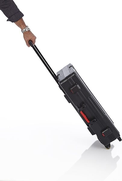 open zoom image for Gator GHELIXFLOOR Helix Floor Case (with Wheels), New, Detail Side