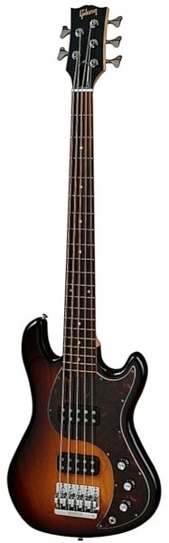open zoom image for Gibson EB Electric Bass, 5-String (with Case), Fireburst