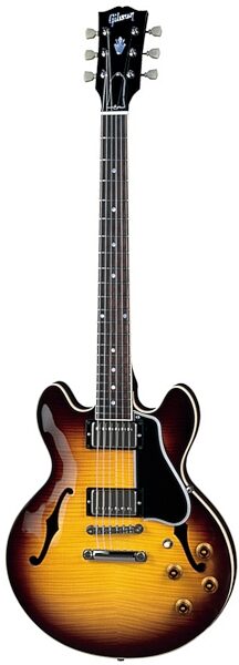 open zoom image for Gibson CS336 Custom Shop Figured Top Electric Guitar (with Case), Vintage Sunburst