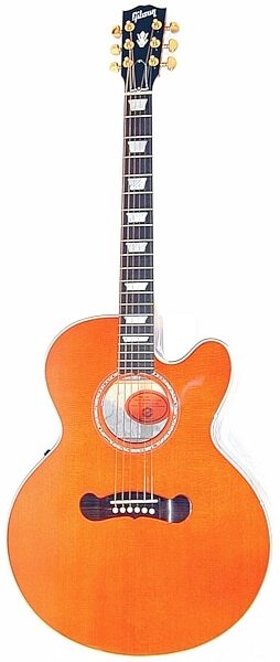 open zoom image for Gibson L4A Acoustic-Electric Guitar, Chet Orange
