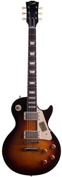 open zoom image for Gibson 1959 Les Paul Reissue Electric Guitar (with Case), Faded Tobacco