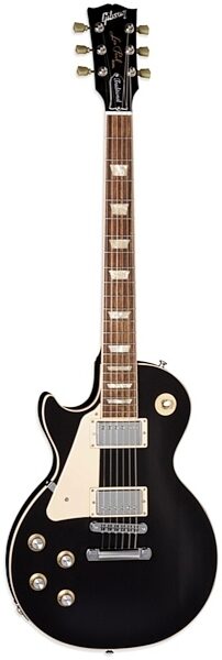 open zoom image for Gibson Les Paul Traditional Mahogany Satin Left-Handed Electric Guitar, with Case, Satin Ebony