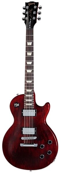open zoom image for Gibson Les Paul '60s Tribute Electric Guitar (with Gig Bag), Wine Red