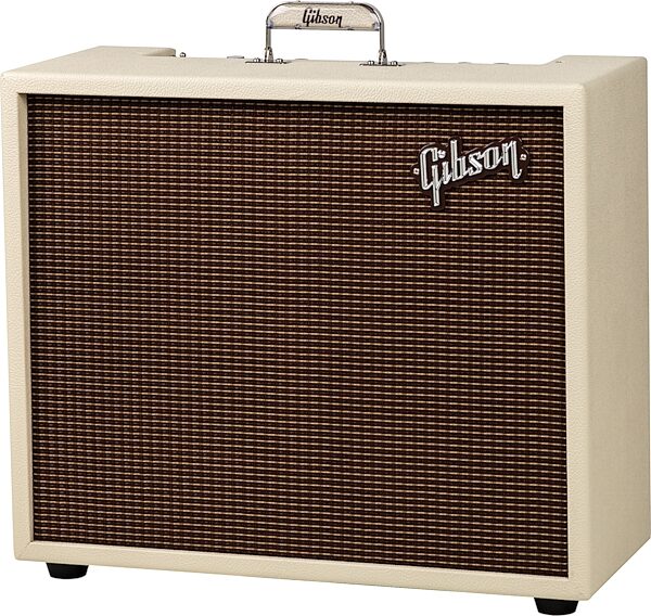 open zoom image for Gibson Dual Falcon 20 Guitar Combo Amplifier (2/6/15 Watts, 2x10"), New, Action Position Back