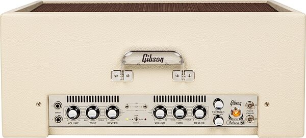 open zoom image for Gibson Dual Falcon 20 Guitar Combo Amplifier (2/6/15 Watts, 2x10"), New, Action Position Back