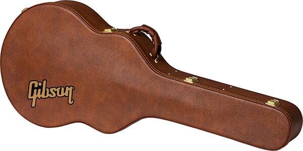 open zoom image for Gibson J-185 Jumbo Hardshell Acoustic Guitar Case, Original Brown, Open Box (Very Good), Action Position Back