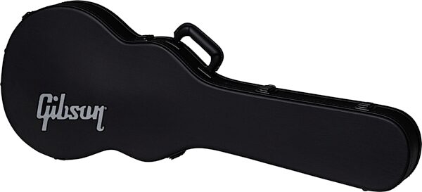 open zoom image for Gibson Les Paul Junior Original Hardshell Case, Modern Black, Action Position Back