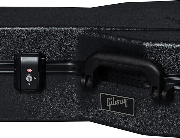 open zoom image for Gibson Deluxe Protector Dreadnought Acoustic Guitar Case, Black, Action Position Back