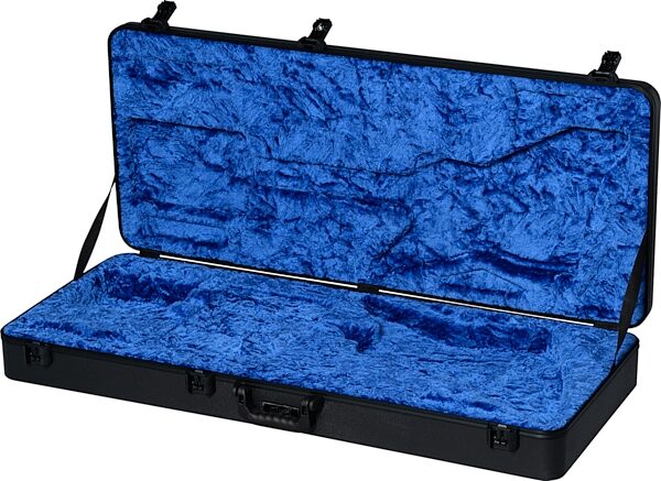 open zoom image for Gibson Deluxe Protector Explorer Electric Guitar Case, Black, Action Position Back