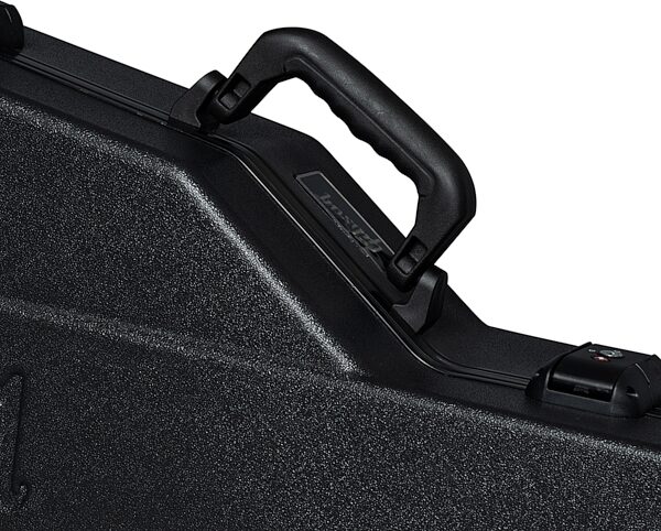 open zoom image for Gibson Deluxe Protector J-200 Jumbo Acoustic Guitar Case, Black, Action Position Back