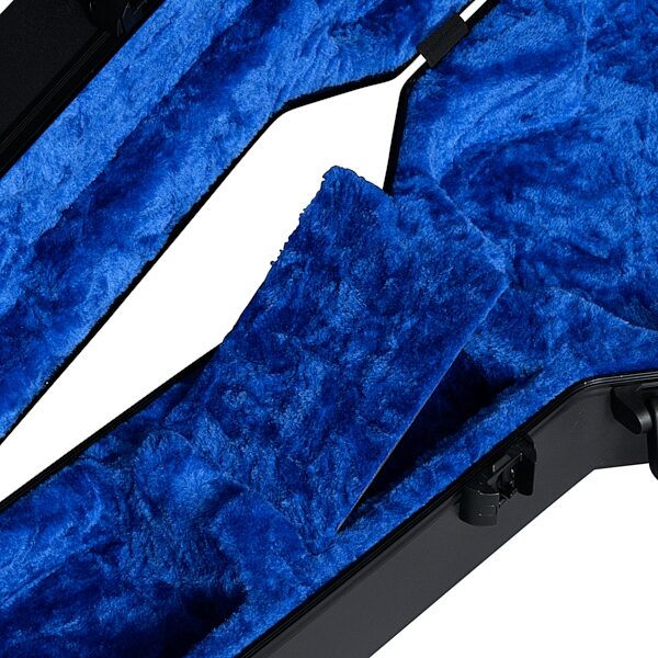 open zoom image for Gibson Deluxe Protector J-200 Jumbo Acoustic Guitar Case, Black, Action Position Back