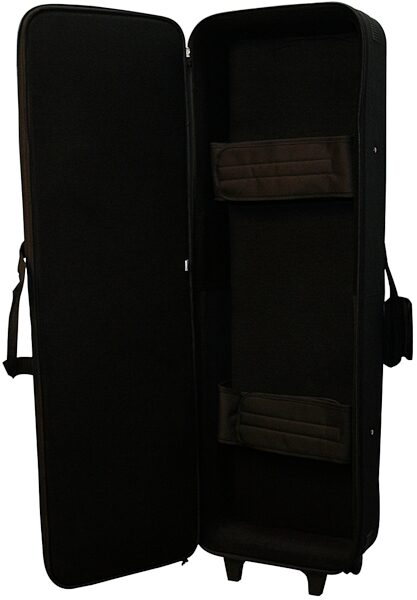 open zoom image for Gator GK4212 Lightweight Keyboard Case on Wheels, Open 2