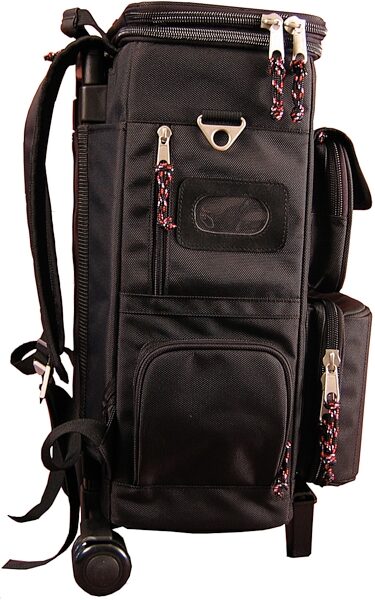 open zoom image for Gator GKLT25W Rolling Laptop/Midi Controller Backpack (With Wheels), Side View