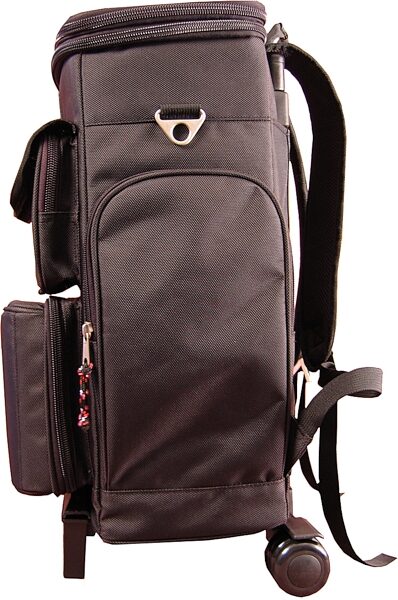 open zoom image for Gator GKLT25W Rolling Laptop/Midi Controller Backpack (With Wheels), Side View 2