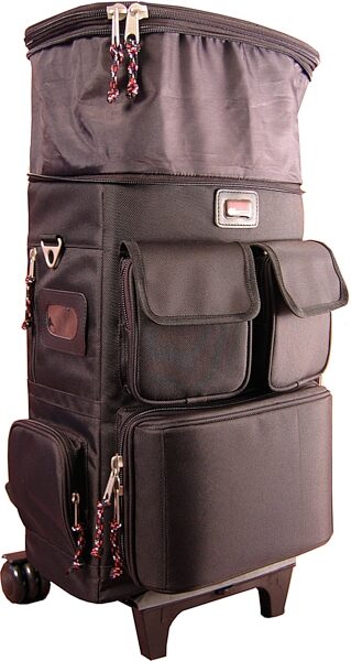 open zoom image for Gator GKLT25W Rolling Laptop/Midi Controller Backpack (With Wheels), Top Extended Out