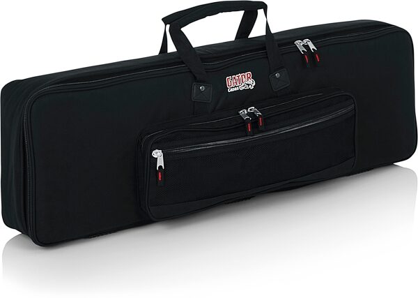 open zoom image for Gator GKB-61 Slim Keyboard Gig Bag, 61-Key, Action Position Front