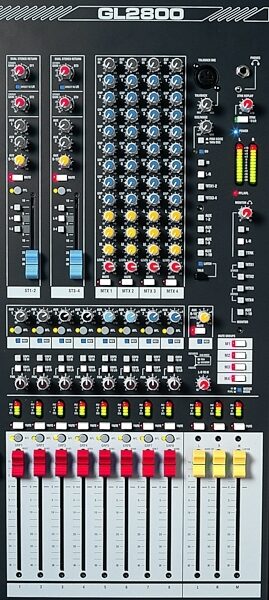 open zoom image for Allen and Heath GL2800-48 48-Channel Mixer, Master Control