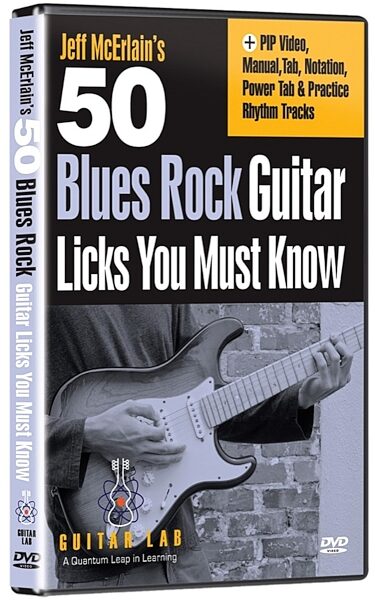 open zoom image for eMedia 50 Blues Rock Guitar Licks You Must Know Video, Main