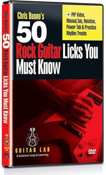 open zoom image for eMedia 50 Rock Licks Video, Main