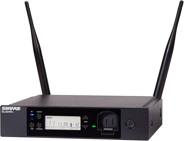 open zoom image for Shure GLXD14R+/MX53 Digital Wireless Headset System, Band Z3 (2.4/5.8 GHz), Rackmount Receiver