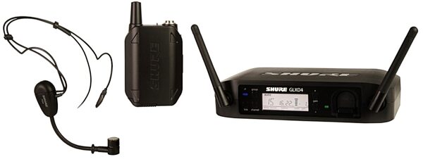 open zoom image for Shure GLXD14/PG30 Headset Digital Wireless PG30 Microphone System, Main