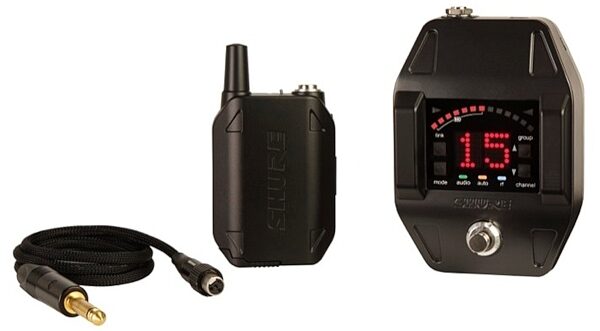 open zoom image for Shure GLX-D16 Digital Pedal-Style Guitar Wireless System, Main