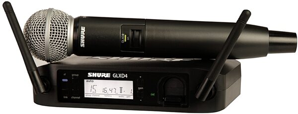 open zoom image for Shure GLXD24/SM58 Digital Handheld Wireless SM58 Microphone System, Main
