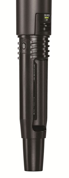 open zoom image for Shure GLXD24/B87A Digital Handheld Wireless Beta87A Microphone System, Battery Access
