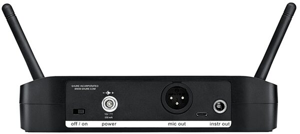 open zoom image for Shure GLX-D14 Digital Wireless Guitar System, Rear