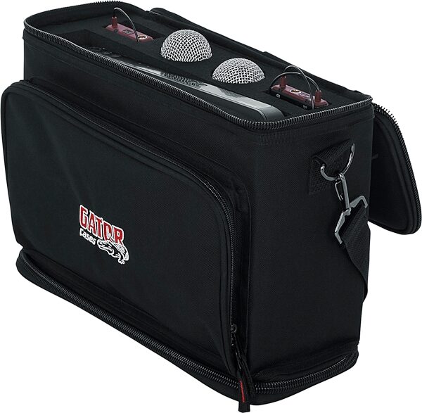 open zoom image for Shure by Gator Carry Bag for Shure BLX Wireless, New, Action Position Back