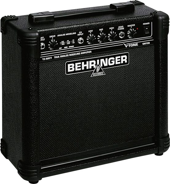 open zoom image for Behringer GM108 V-Tone Modeling Amplifier with Effects (15 Watts, 1x8"), Main