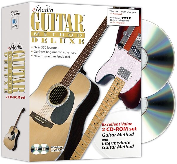 open zoom image for eMedia Guitar Method Deluxe Tutorial Pack, Main