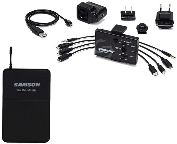open zoom image for Samson Go Mic Mobile Smartphone Wireless Lavalier System, New, Alt